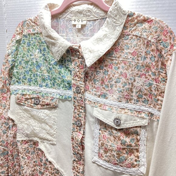 ❤️-RESTOCKED POL RELAXED FIT TOP/JACKET 100% COTTON - Picture 9 of 16